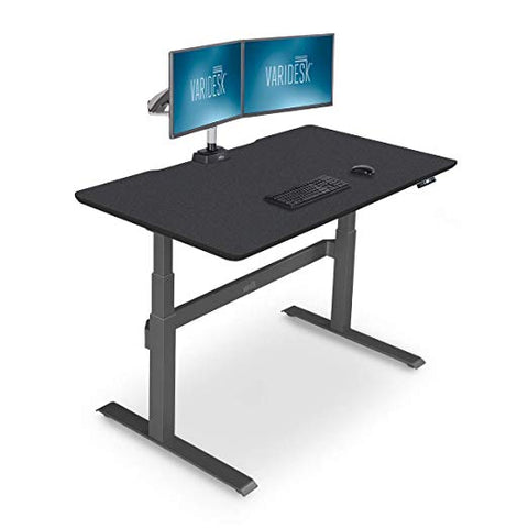 Image of VARIDESK – Full Electric Desk – PRODESK 48 Electric Reclaimed Wood - 3-Button Memory Settings