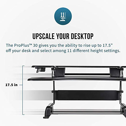 Image of VARIDESK - Height-Adjustable Standing Desk - ProPlus 30