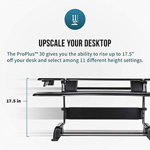 VARIDESK - Height-Adjustable Standing Desk - ProPlus 30